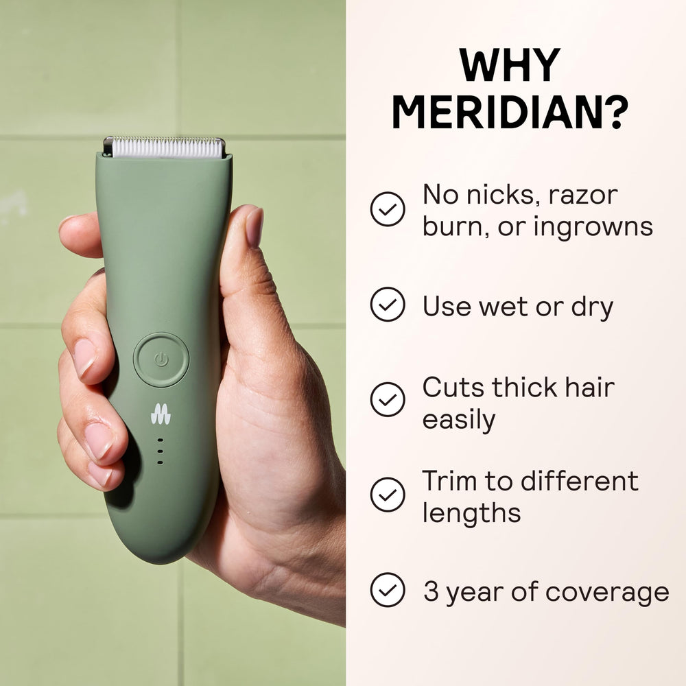 MERIDIAN Recortadora Original sin quemaduras para zonas sensibles