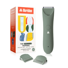 Meridian Slimmer Trimmer muestra diseño ergonómico para bikini con precisión suave.