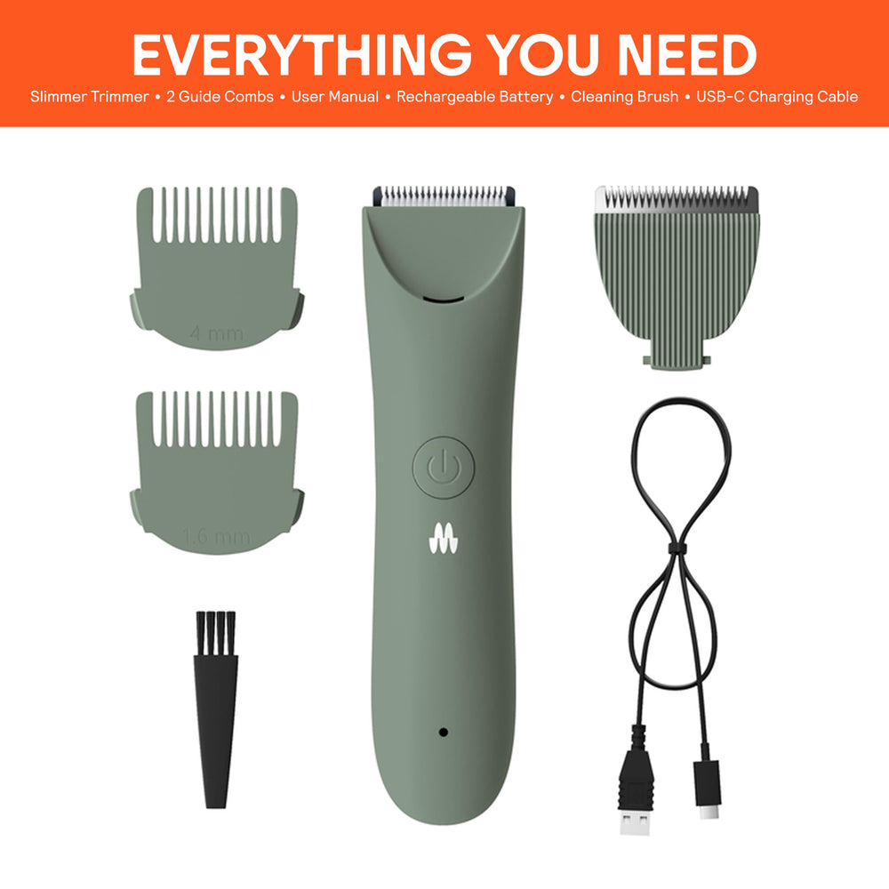 Meridian Slimmer Trimmer es impermeable para uso en húmedo o seco.