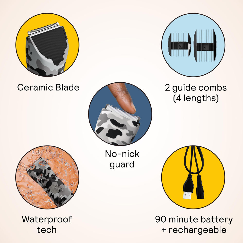 Meridian The Trimmer Original para bikini con protección anti-nick, evita irritaciones