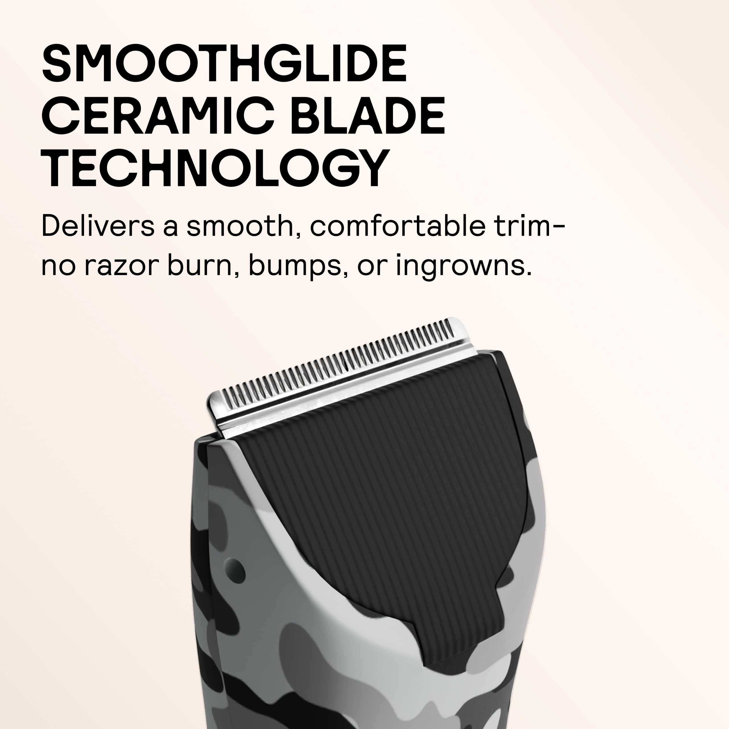 Meridian The Trimmer Original para ingle, guía anti-nick para mayor seguridad