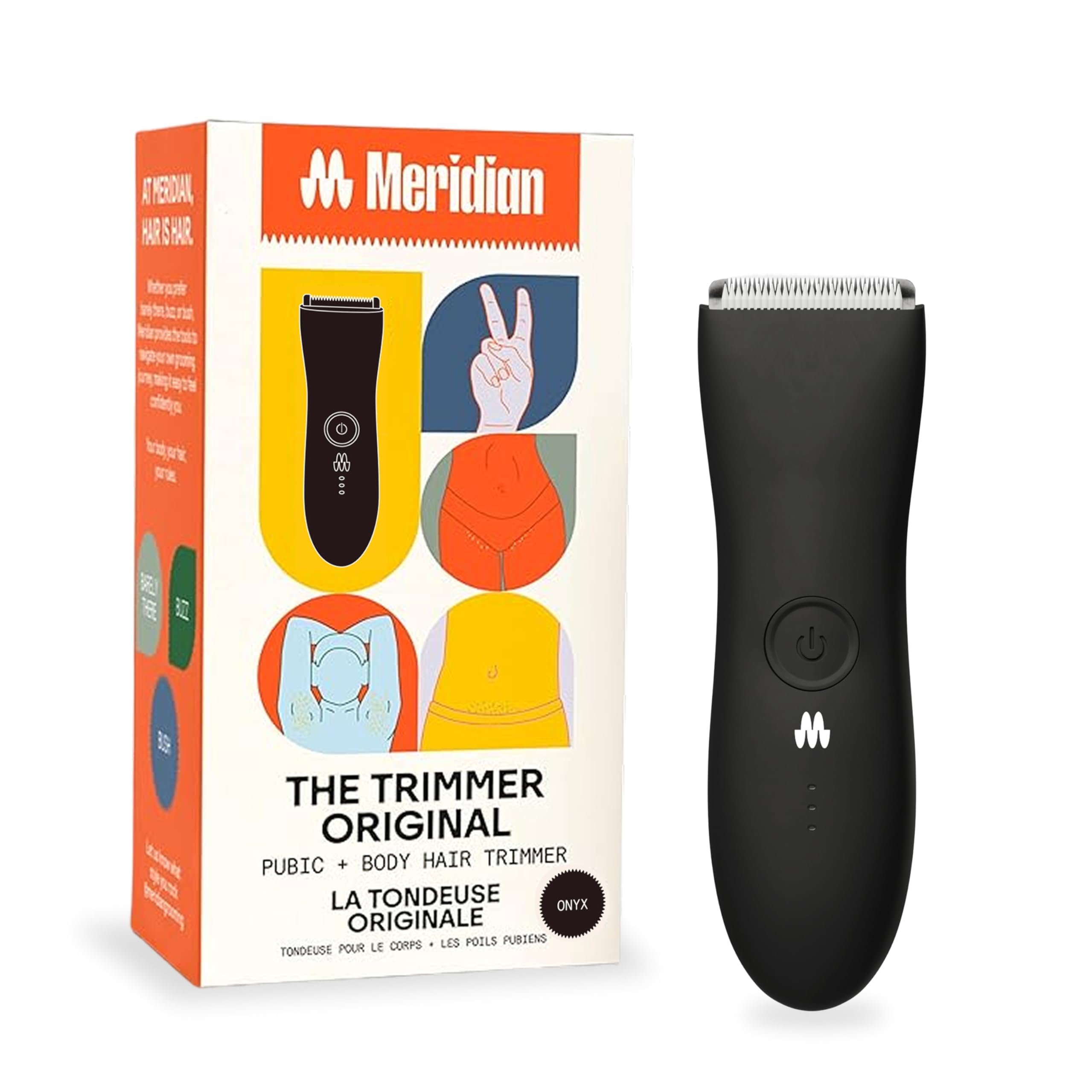 MERIDIAN The Trimmer Original con cuchilla cerámica para un deslizamiento suave.