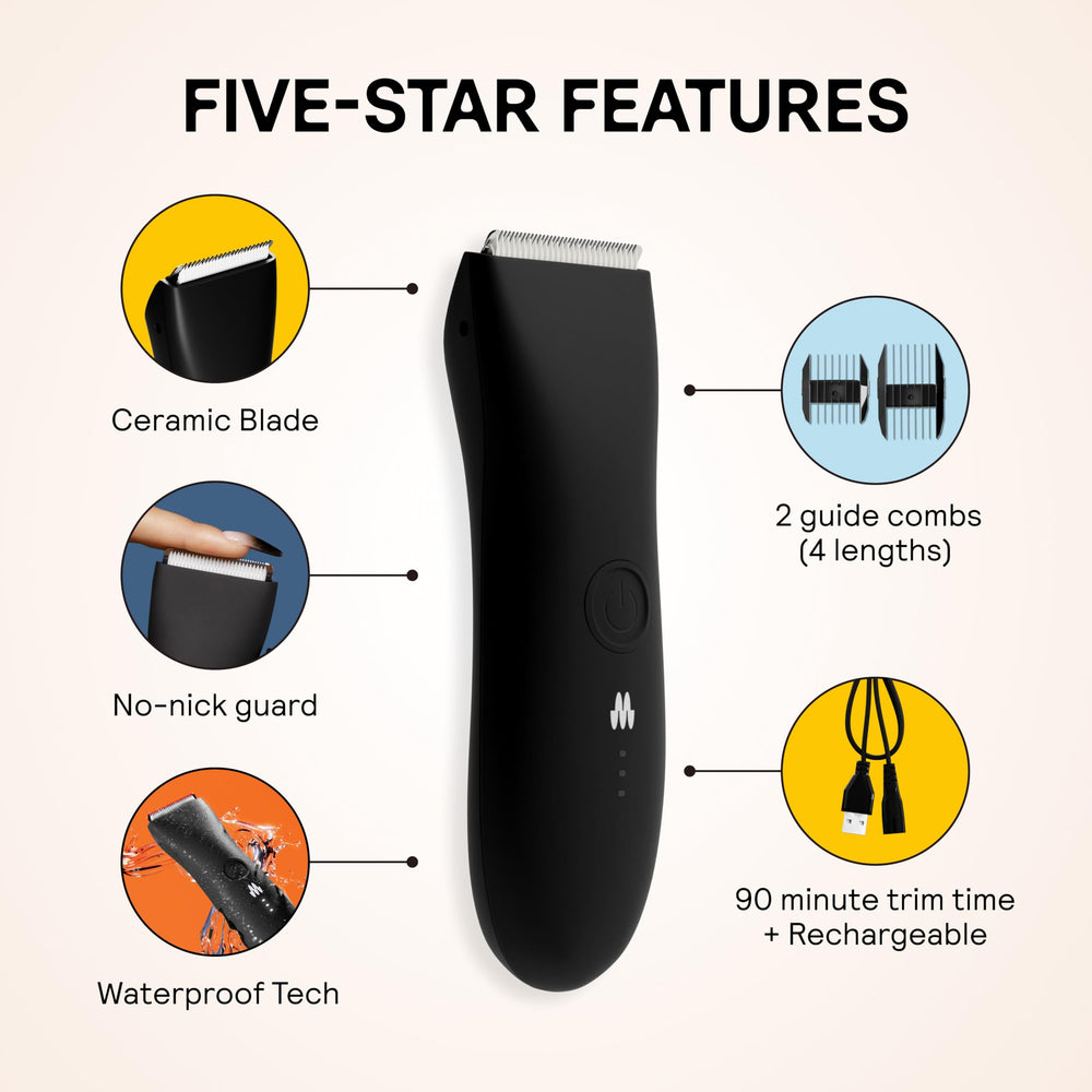 MERIDIAN The Trimmer Original diseño impermeable para uso en ducha.