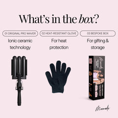 Ondas rápidas con Mermade Hair PRO para looks con estilo.