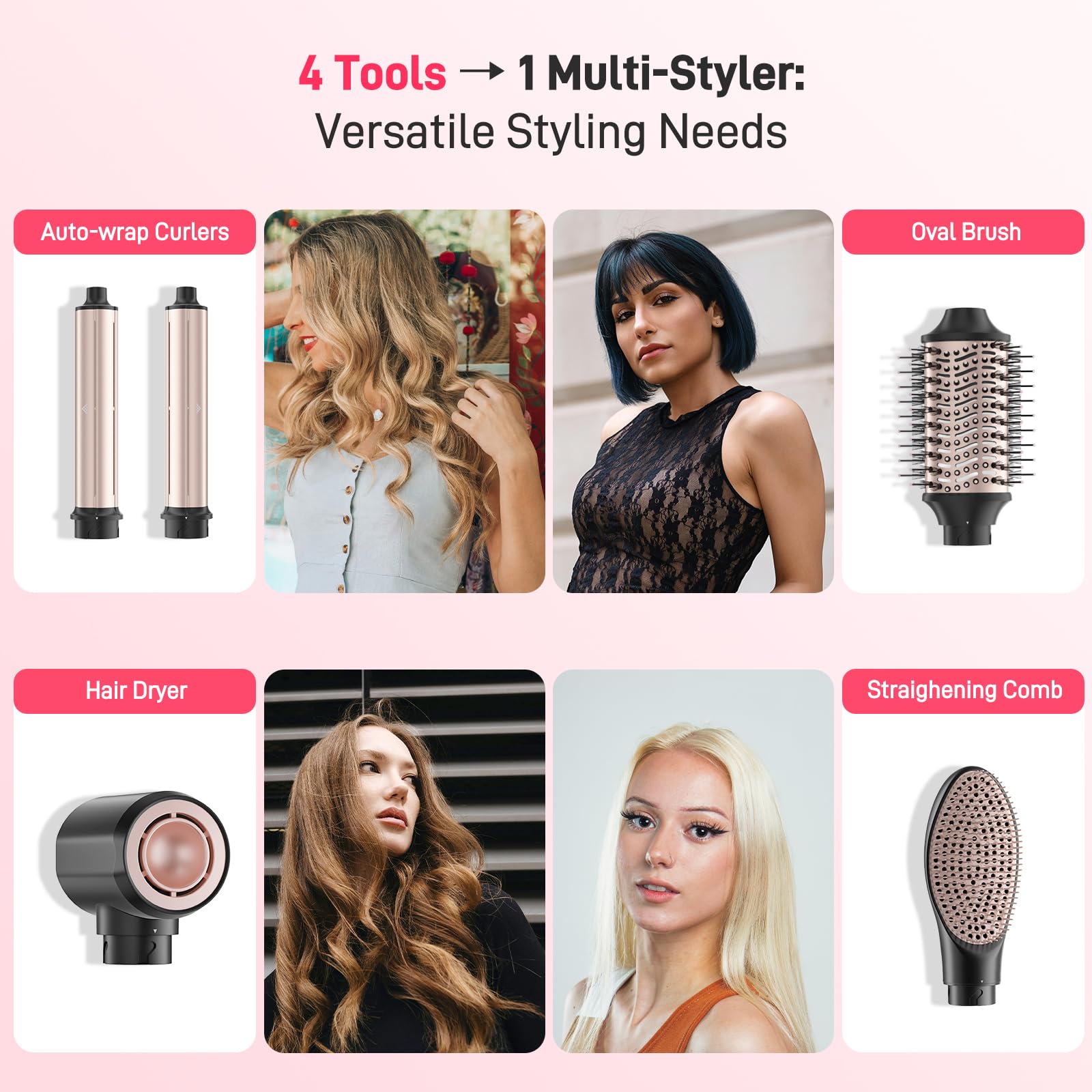 MESCOMB secado rápido con tecnología Coanda para cabello suave