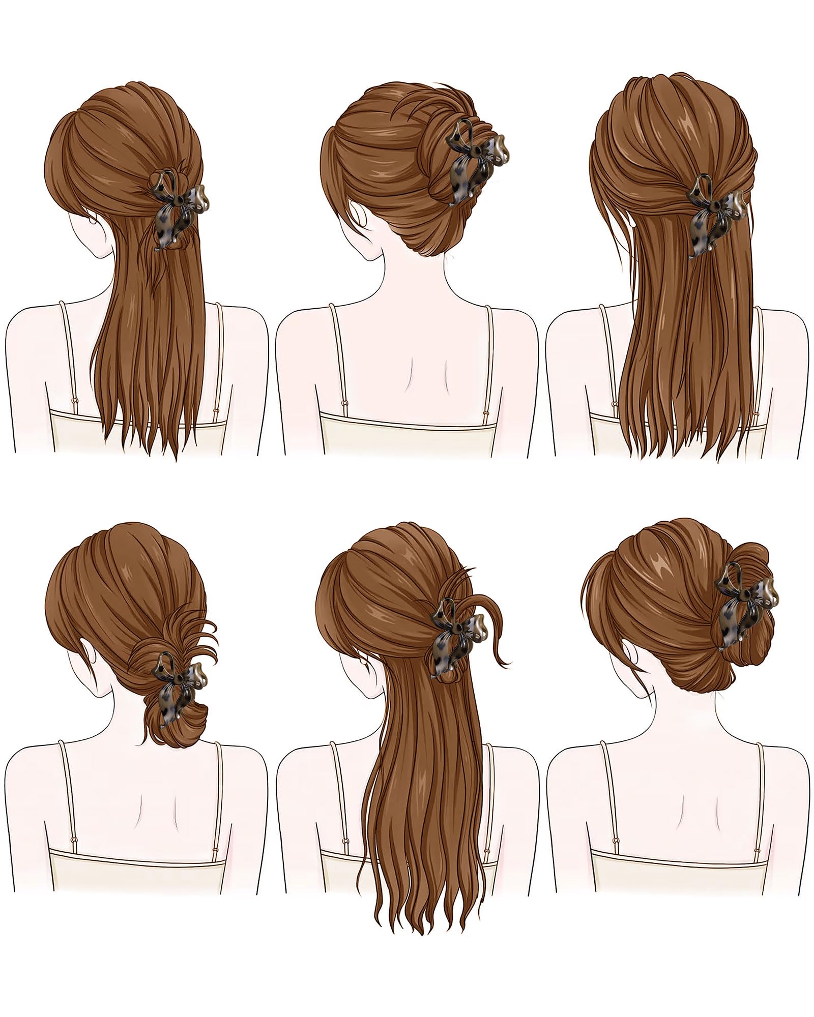 Mesovor accesorio de pelo elegante para looks diarios.