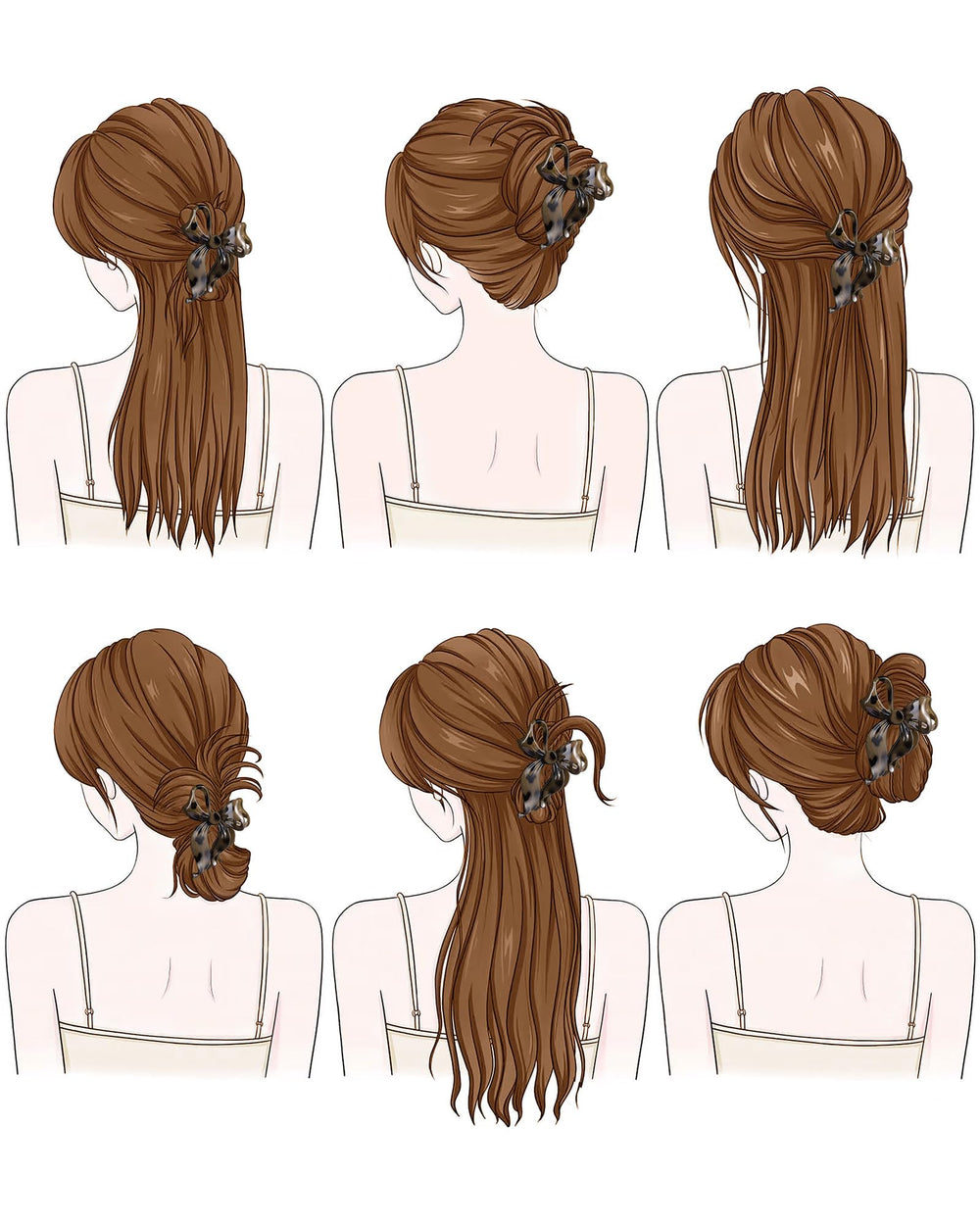 Mesovor accesorio de pelo elegante para looks diarios.