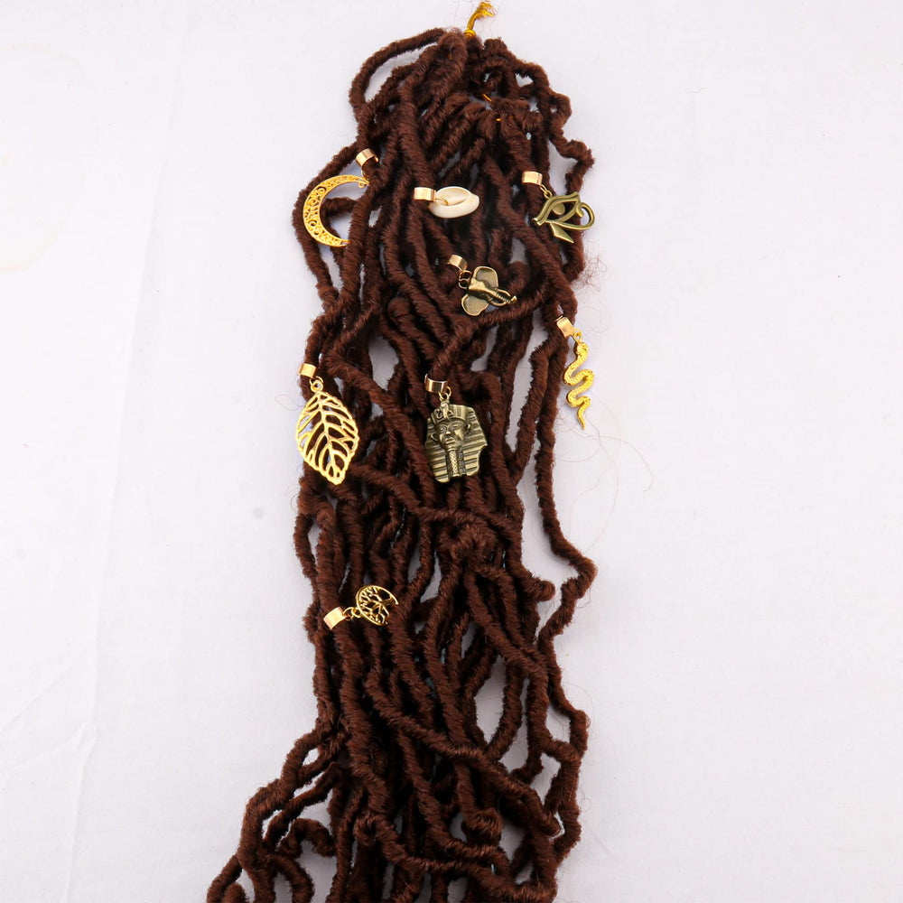 Messen ojos bronce-oro para un toque bohemio diario.