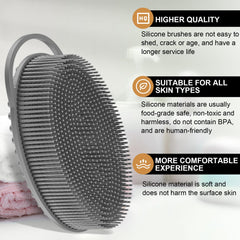 Metene mango ergonómico con aro para colgar facilita el secado.