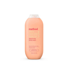 Method Body Wash Island Mist botella 18oz para ducha diaria y fresca.