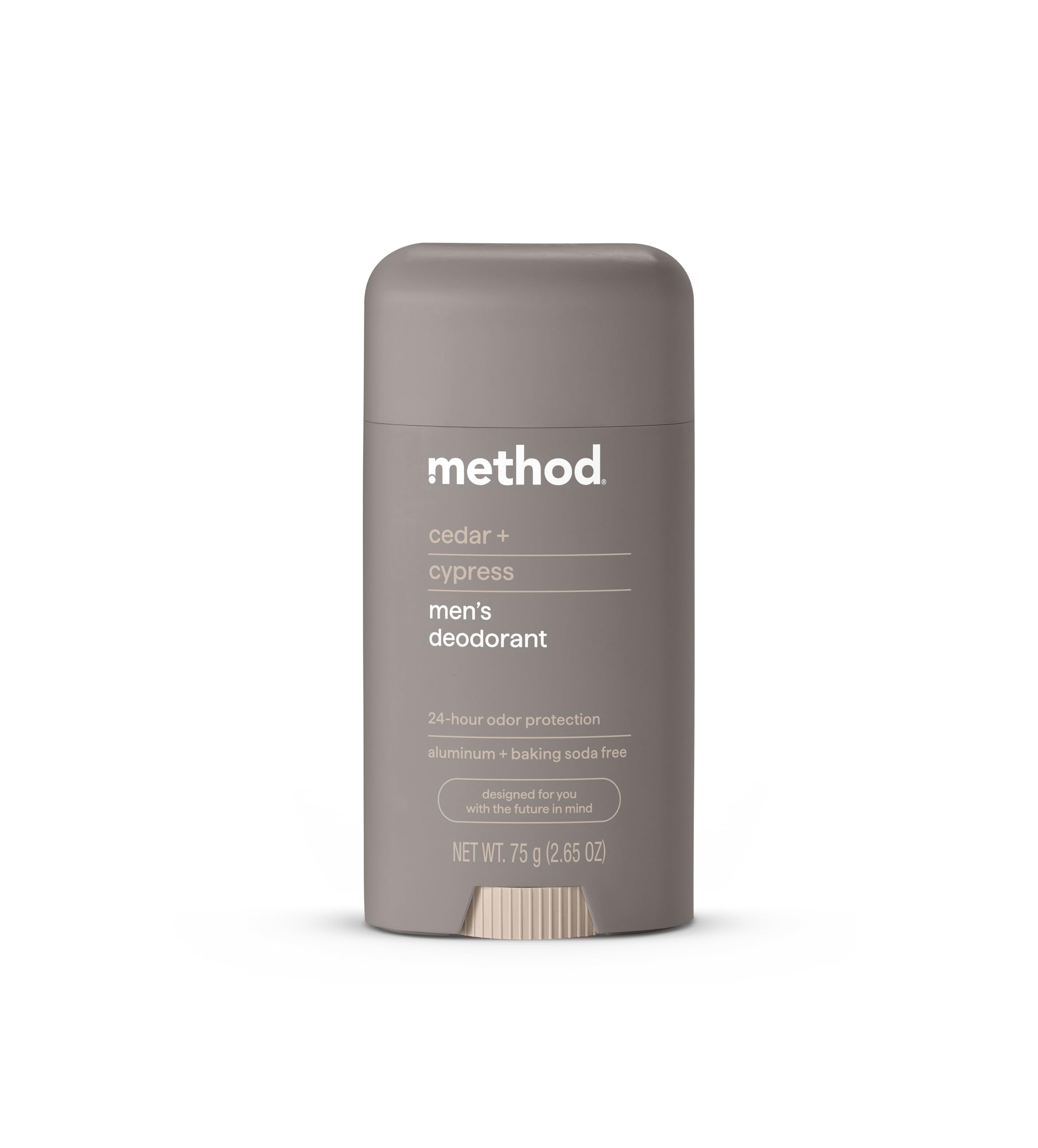 Desodorante Method Cedar y Cypress fragancia fresca para uso diario