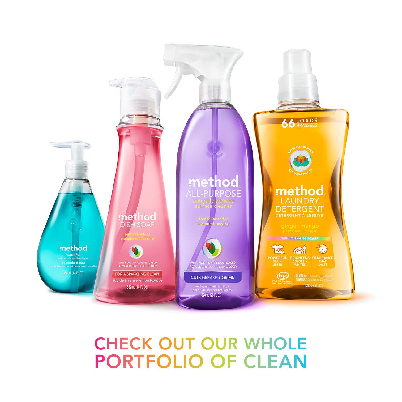 Method Fragancia Bergamota Limón Romero, aroma fresco y revitalizante.