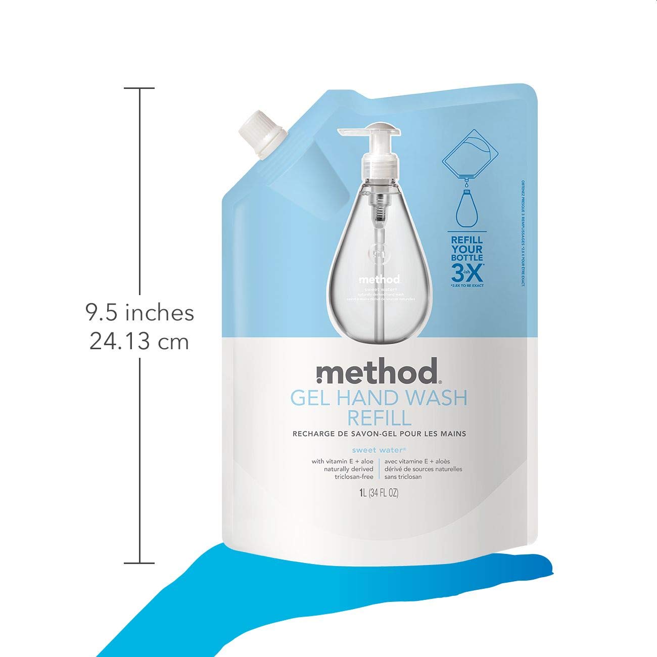 Method Gel Mains Sweet Water : parfum frais et subtil lors du lavage