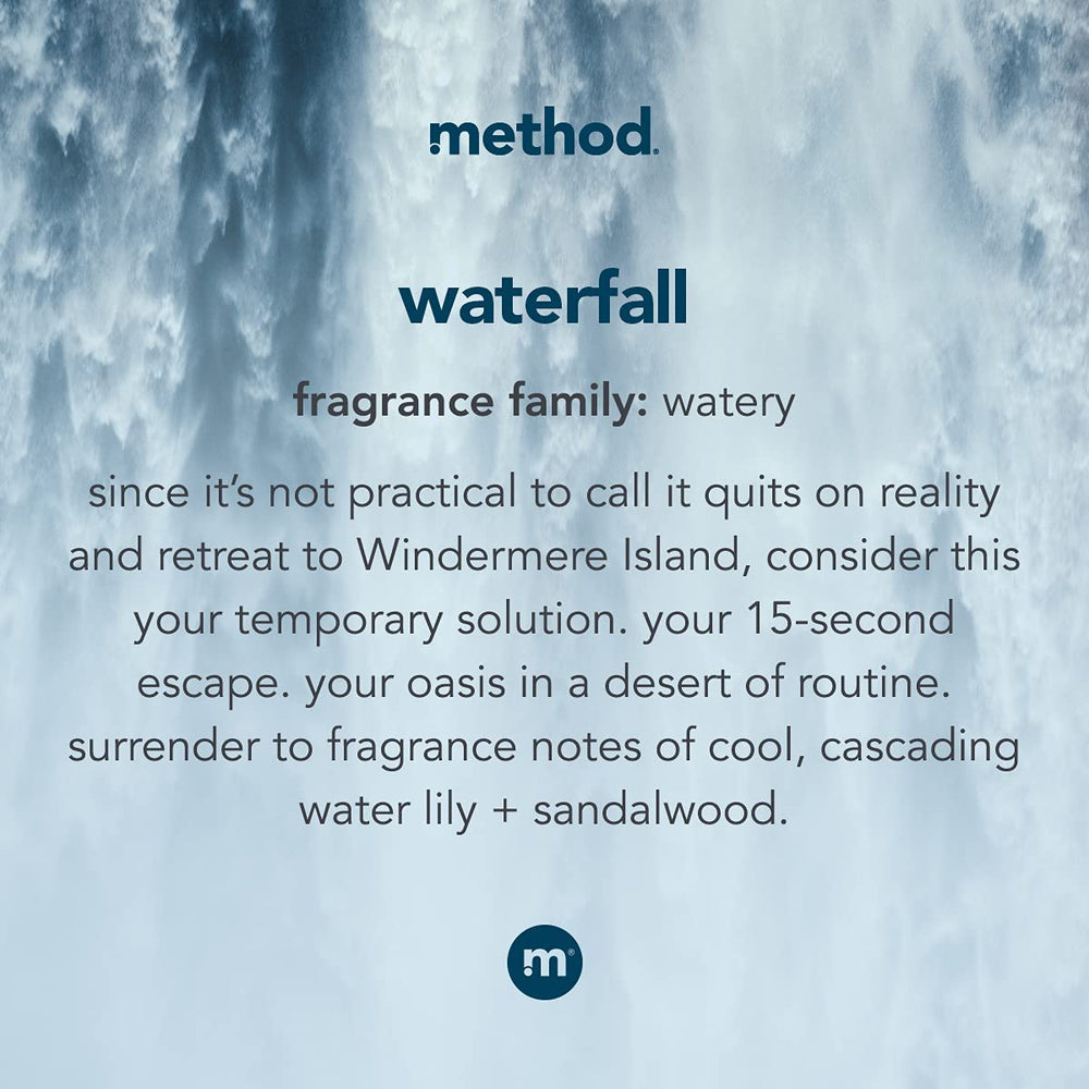 Method Jabon Manos Cascada: aroma floral que mejora la experiencia de lavado