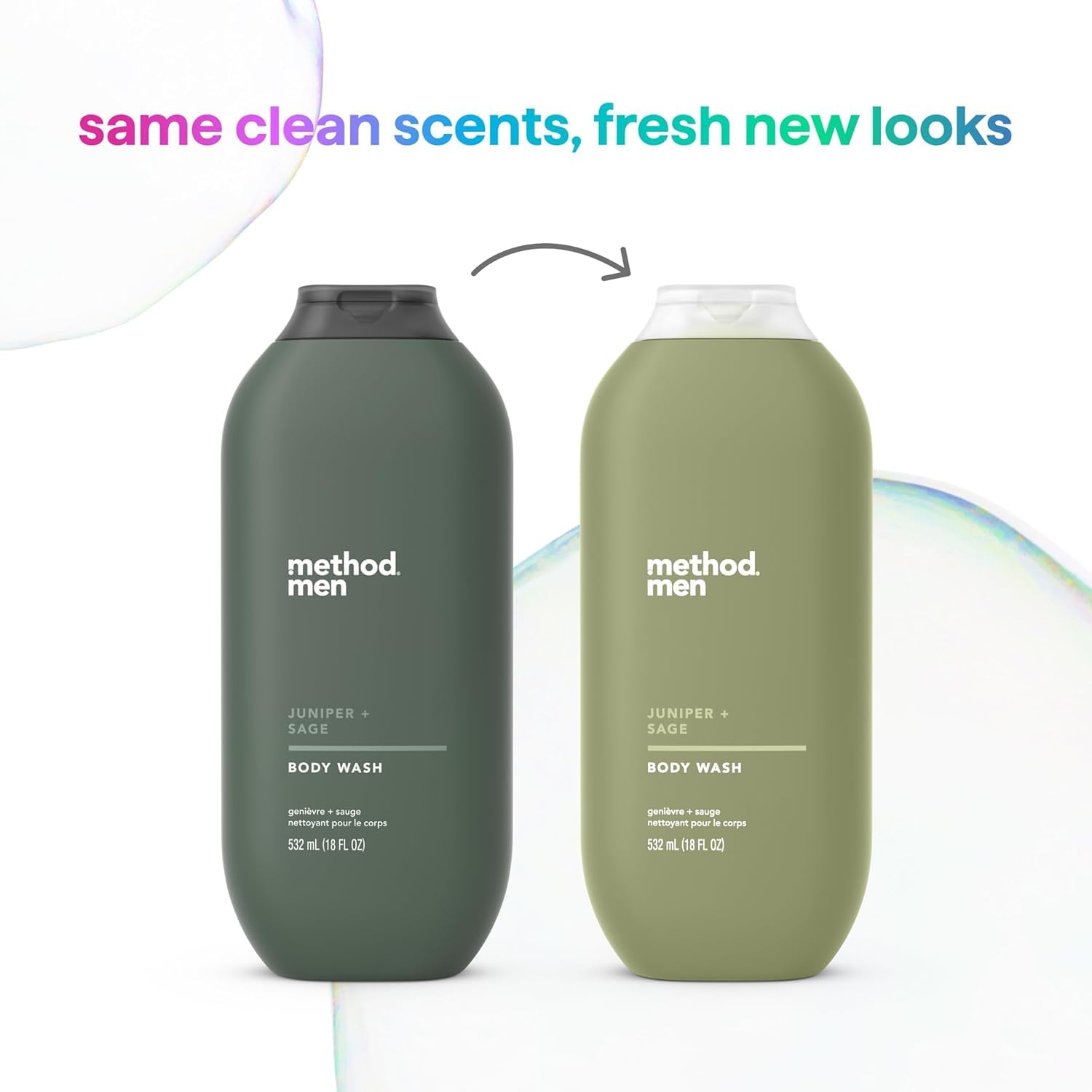 Method Juniper + Sage, textura herbacea para una experiencia suave