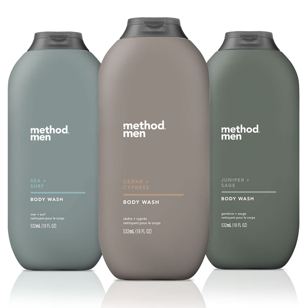 Method Men mer et vagues bouteille — parfum frais pour la douche quotidienne