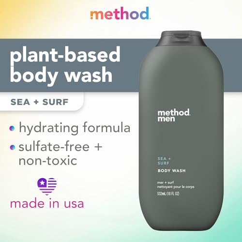 Method Men Sea Surf espuma-densa: espuma suave para limpiar la piel