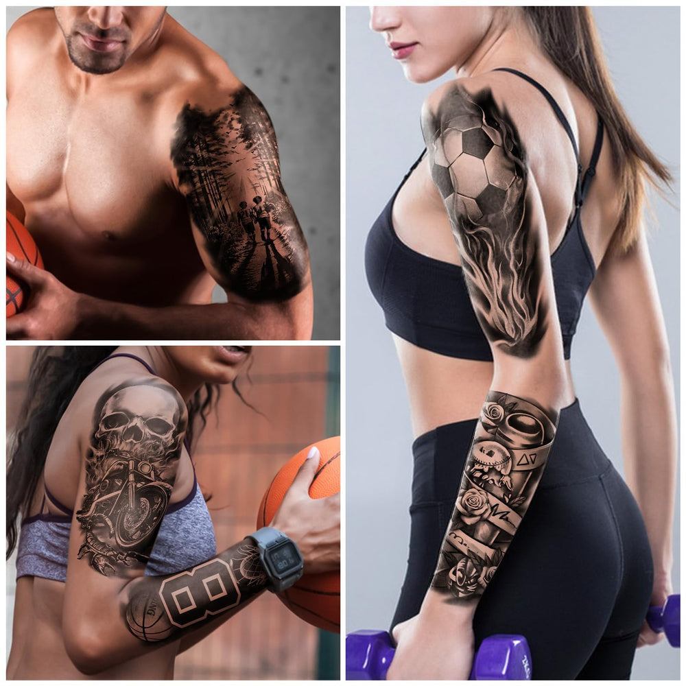 Metuu entrenamiento: tatuaje temporal fácil de aplicar para cualquier sesión.
