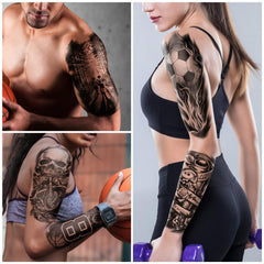 Metuu entrenamiento: tatuaje temporal fácil de aplicar para cualquier sesión.