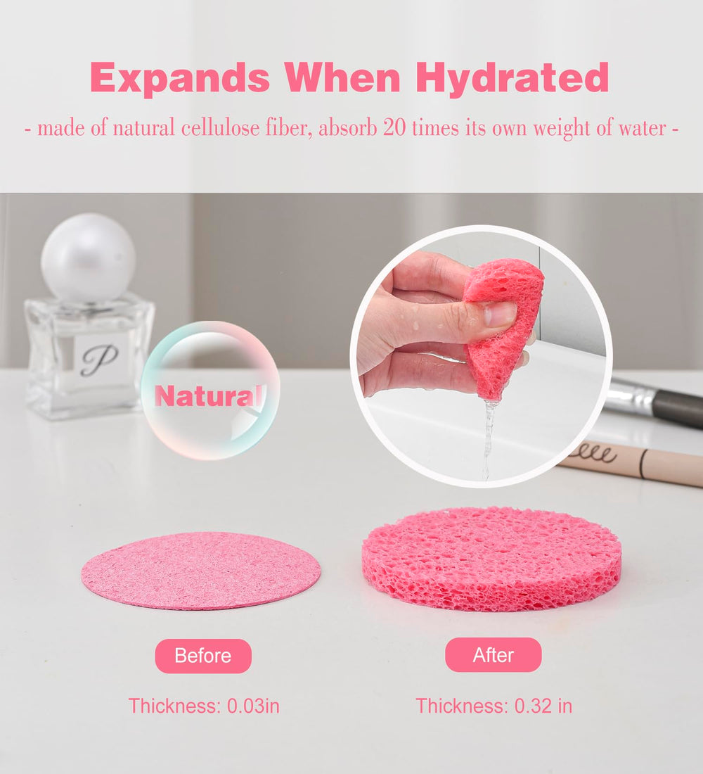 METUUTER esponja facial reutilizable para cuidado personal