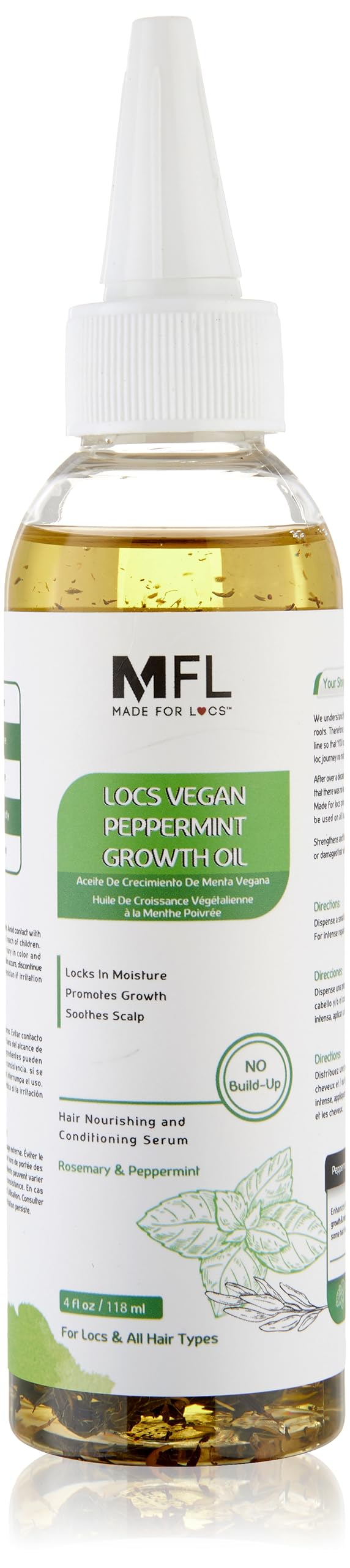 Suero Locs de MFL: crecimiento suave y hidratación profunda para cada mechón.