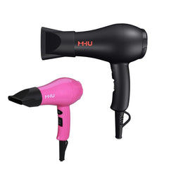 MHD secador mini de viaje cerámico iónico, ideal para maletas