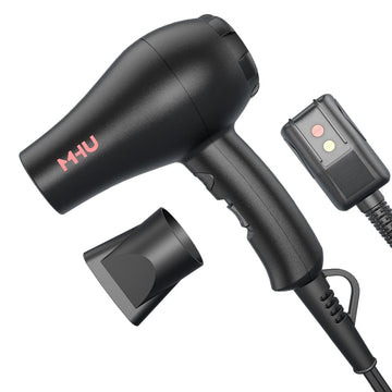 MHU mini secador cerámico iónico 1000W para pintura acrílica, secado rápido y controlable