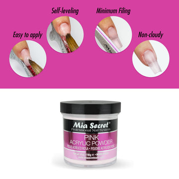 Mayor adherencia con Mia Secret para manicuras duraderas.