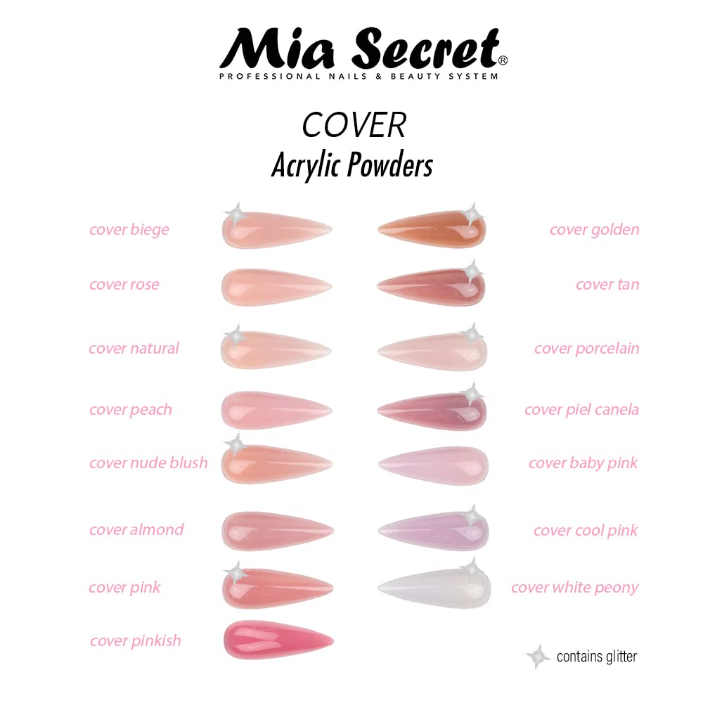 Mia Secret affordable option for personal and professional nail use.
