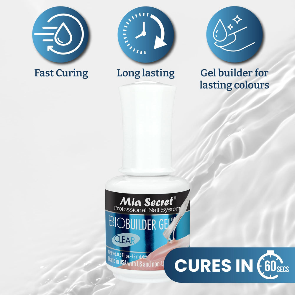 Base de gel Luxury para UV/LED, compatible con la colección Mia Secret.