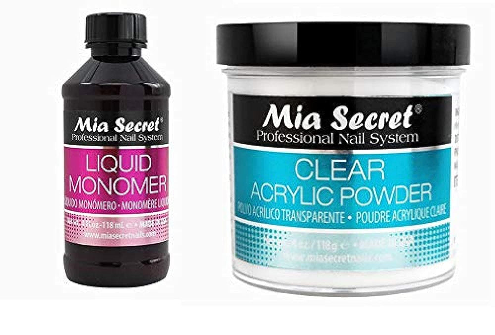Mia Secret monomère liquide 4oz, texture fluide et adhérence potentielle pour les ongles