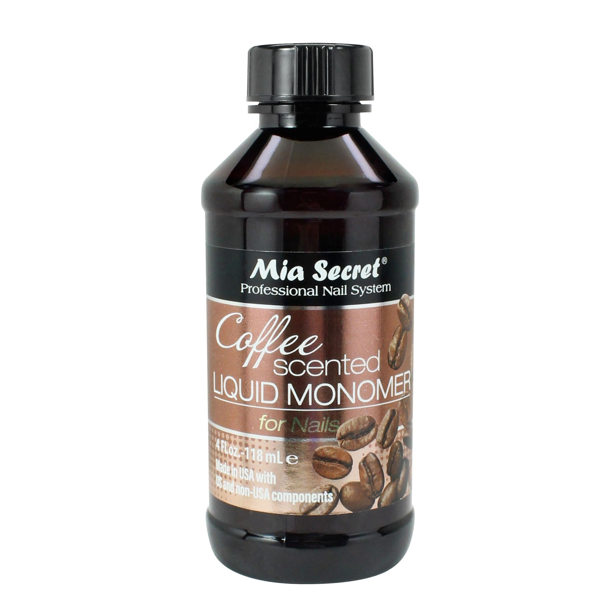 Mia Secret monómero líquido aroma café en bote para uñas acrílicas