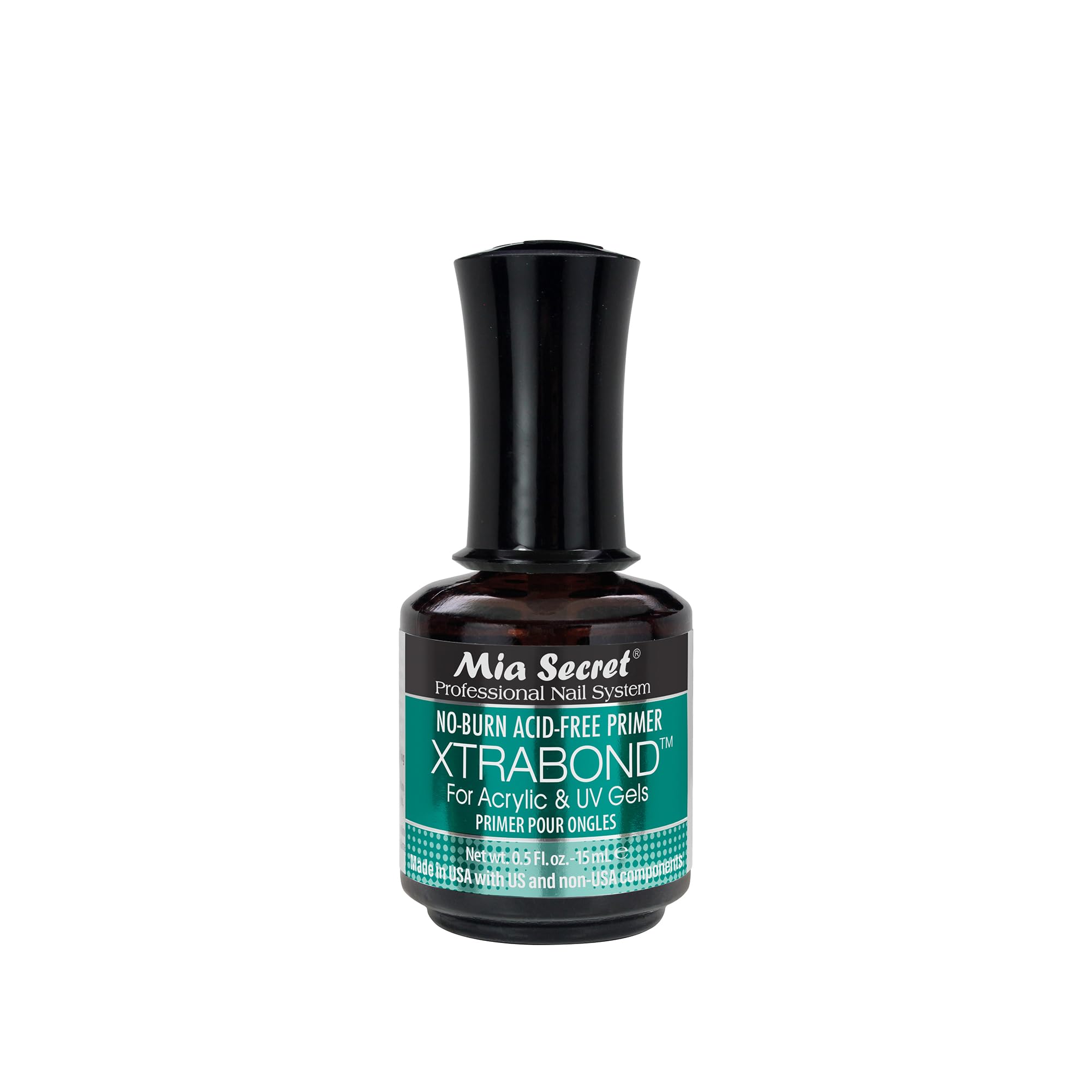 Mia Secret Xtrabond primer de uñas, aplicación precisa para adherencia suave.