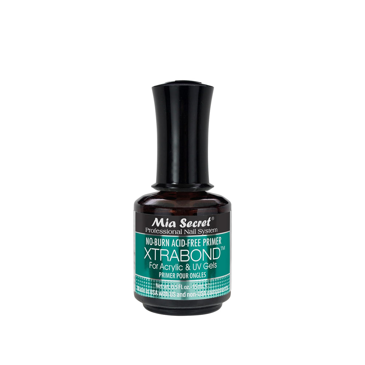 Mia Secret Xtrabond primer de uñas, aplicación precisa para adherencia suave.