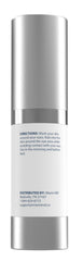 MiamiMD Serum de Ojos, textura cremosa mostrando ingredientes clave.