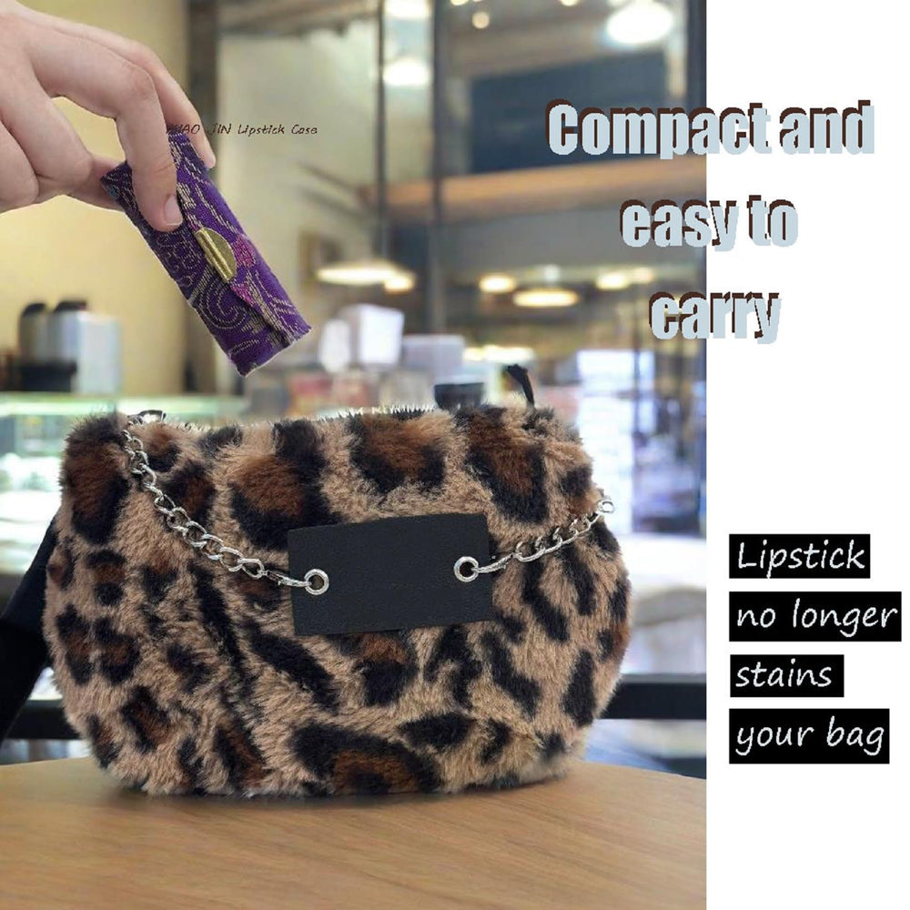 MIAO JIN estuche labial 6 piezas, colores aleatorios para regalo elegante