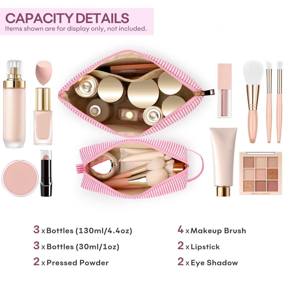 Mibasies bolsa maquillaje colores vibrantes para personalizar el estilo y regalo.