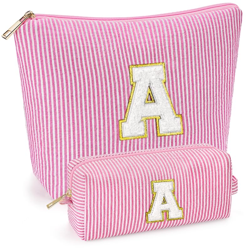 Mibasies bolsa maquillaje dos tamaños compactos, ideal para viajar y ordenar productos.