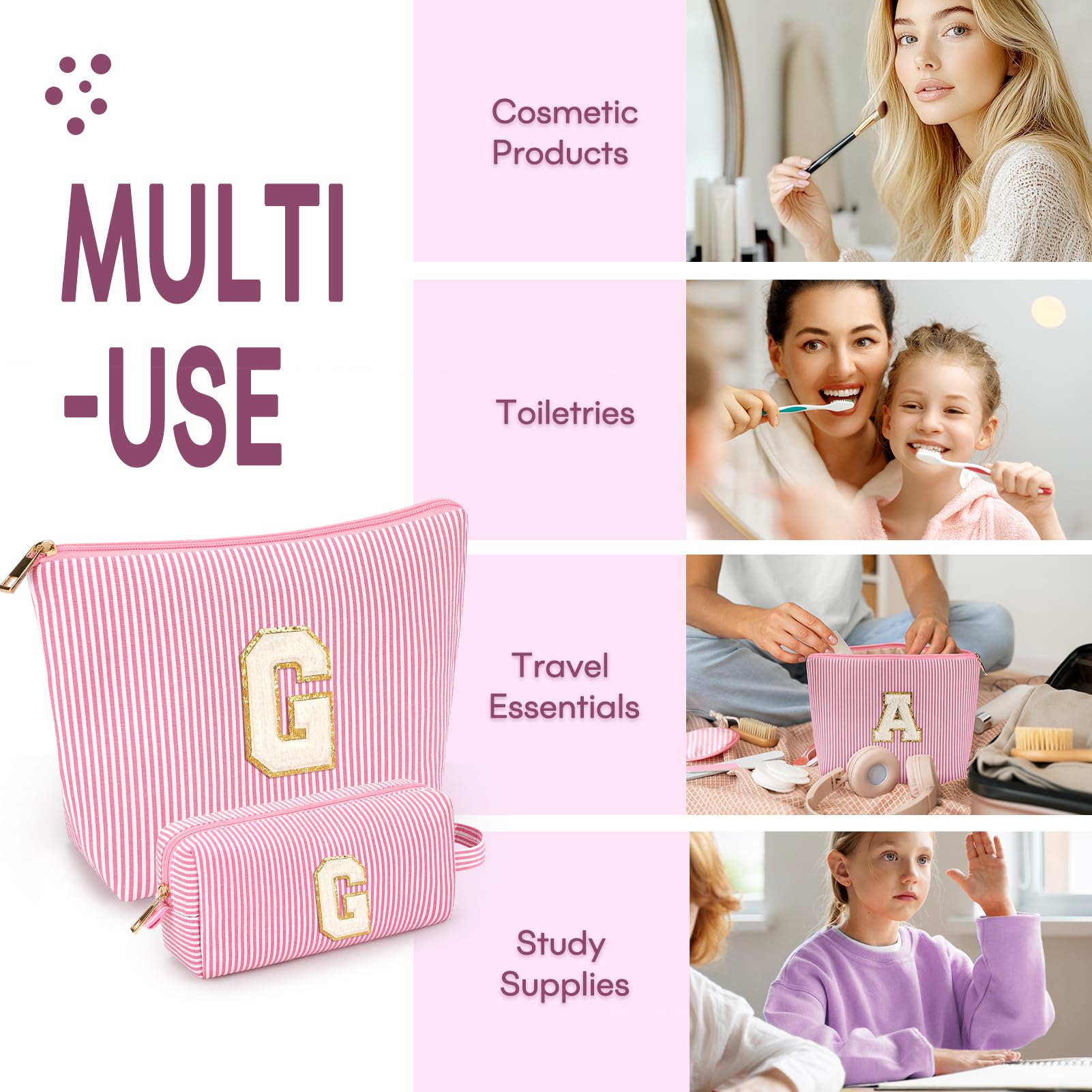 Bolsas amarillas de Mibasies para ordenar accesorios de viaje