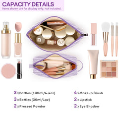 Mibasies interior espacioso para ordenar cosméticos y cuidado de la piel