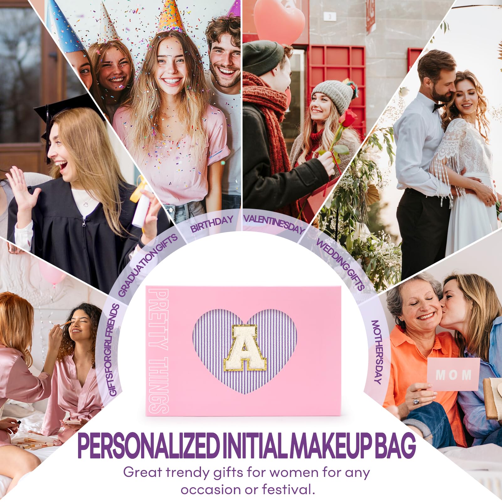 Mibasies garantía de 1 año para estas bolsas de maquillaje