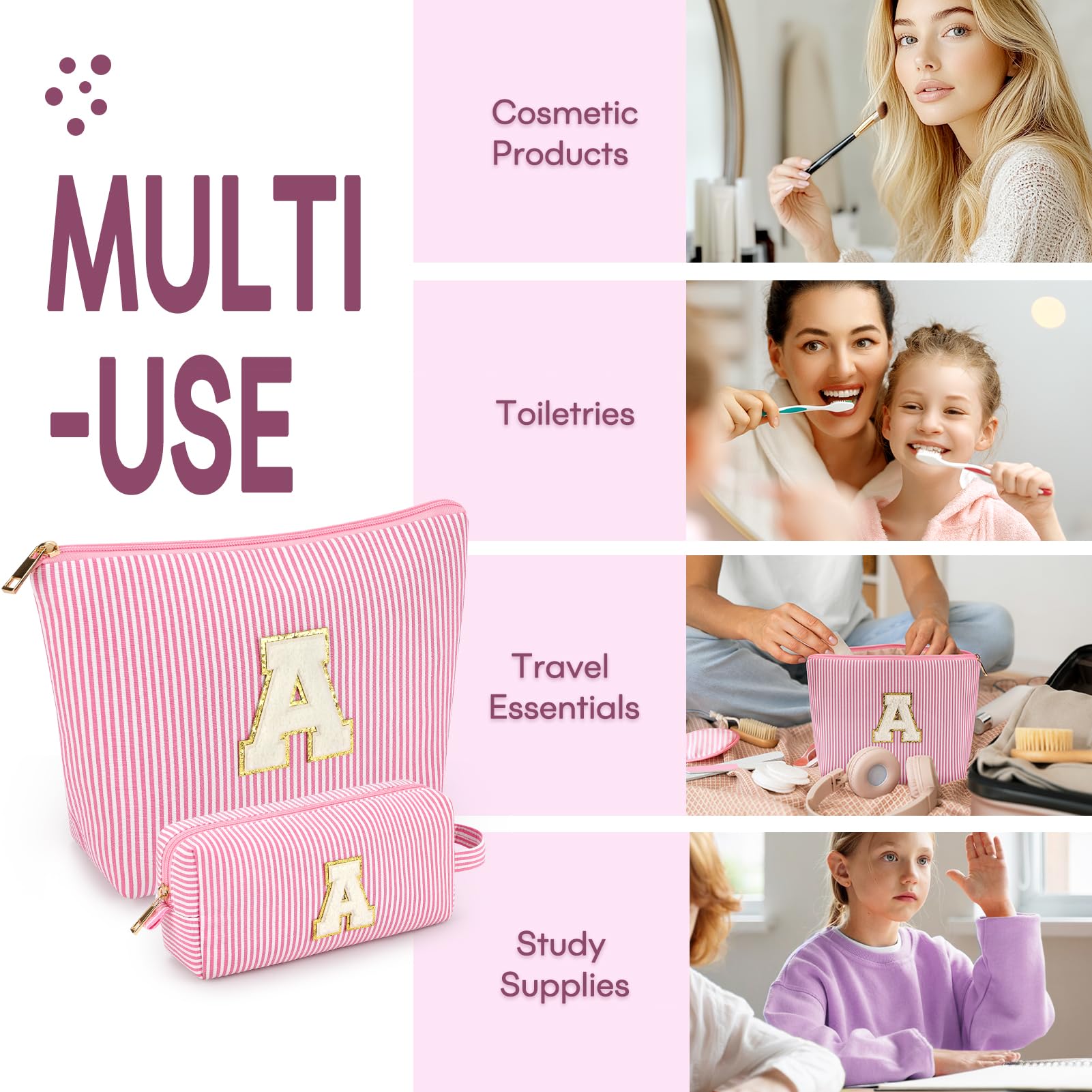 Mibasies regalo personalizado para mujeres, apto para maquillaje y moda.