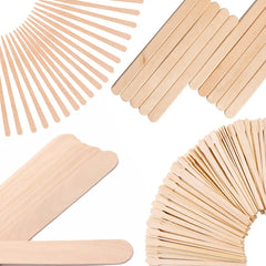 Mibly palitos madera jumbo para cera, uso cómodo en áreas grandes.