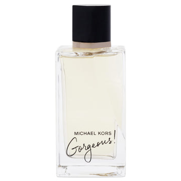 Aplicación de perfume Michael Kors Gorgeous! en muñeca para uso diario
