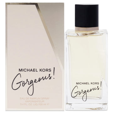 Michael Kors Gorgeous! botella frontal elegante para una presencia sofisticada