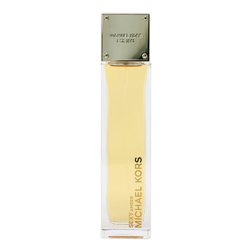 Michael Kors Sexy Amber, frasco en mano, experiencia sensorial para uso diario.