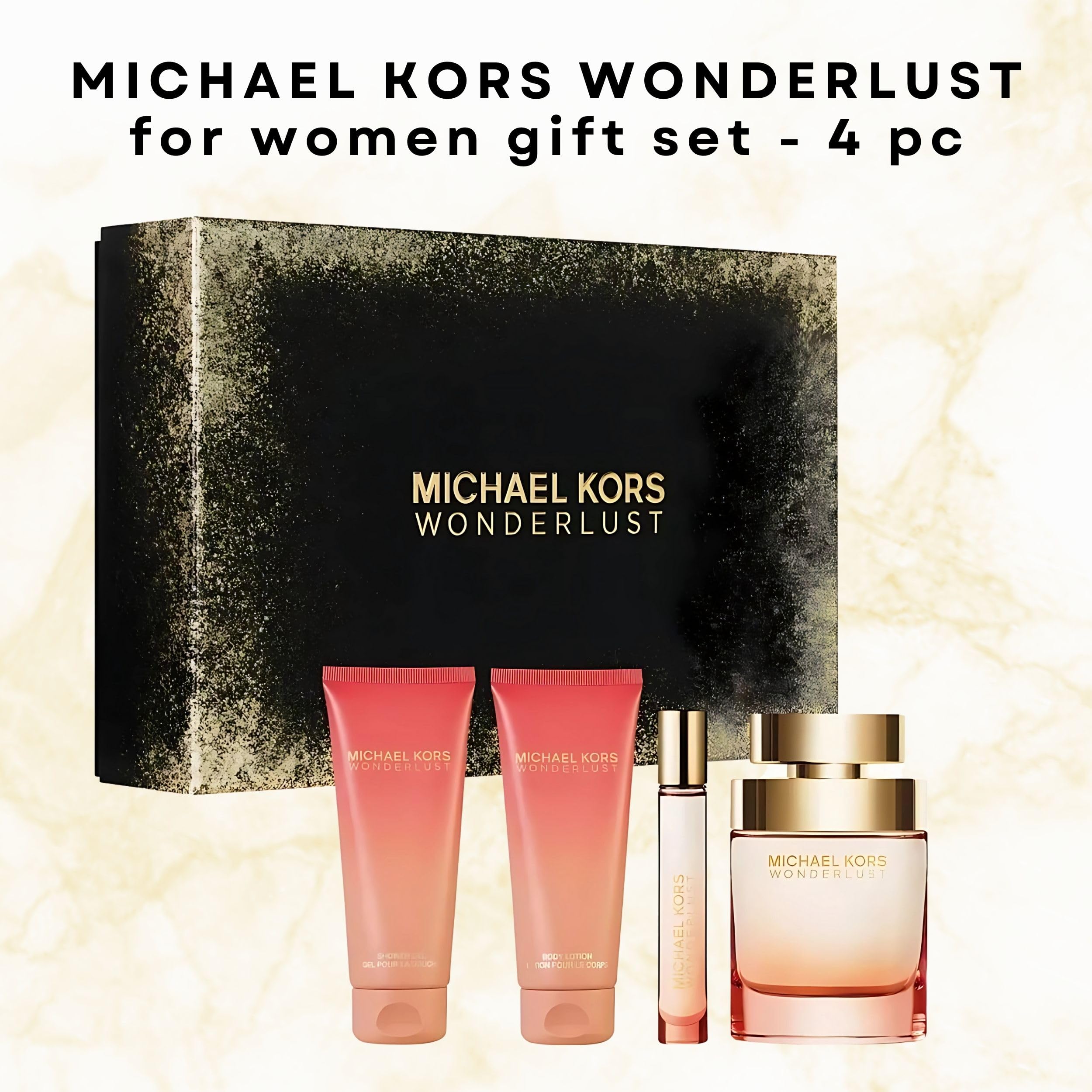 Michael Kors Wonderlust EDP spray 3.4 oz bottle with warm notes