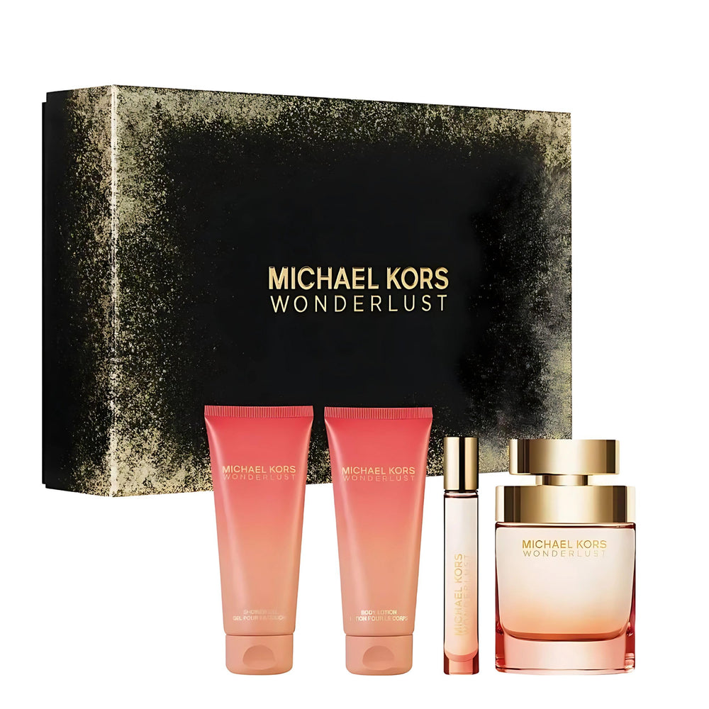 Michael Kors Wonderlust gift set box, ideal for gifting