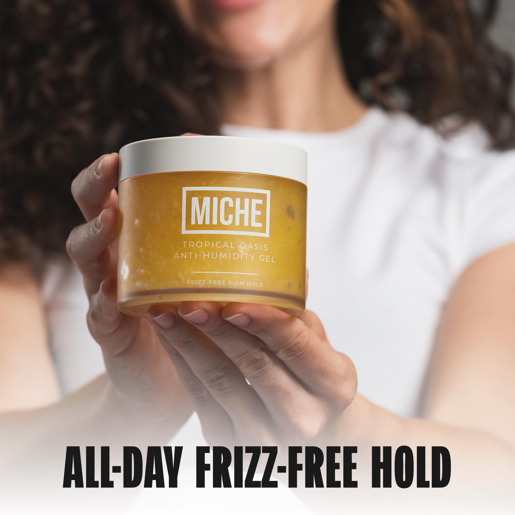 Miche Beauty Gel agarre firme para rizos definidos y sin frizz