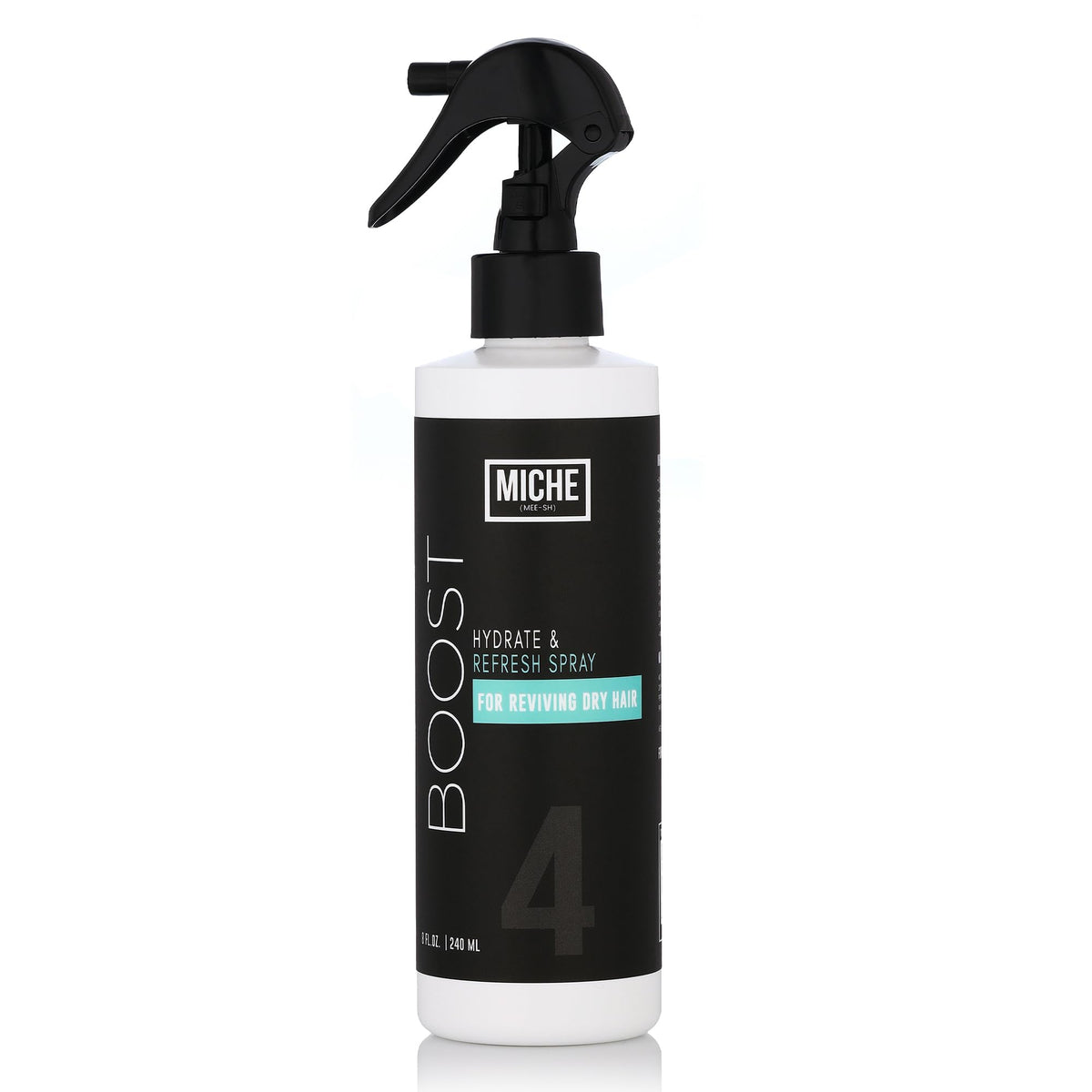 Miche Beauty spray hidratante para cabello, hidrata y suaviza mechones secos.